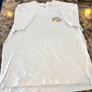 Men's XL Oneill White T-Shirt Mermaid Logo
